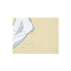 Walla Walla Yacht Club (Wallula, WA) NOAA Chart Jigsaw Puzzle