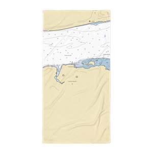 McNary Yacht Club (Stanfield, OR) NOAA Chart Towel