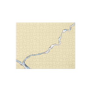 Charbonneau Dock (Burbank, WA) NOAA Chart Jigsaw Puzzle