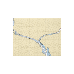 Columbia Marine Center (Pasco, WA) NOAA Chart Jigsaw Puzzle