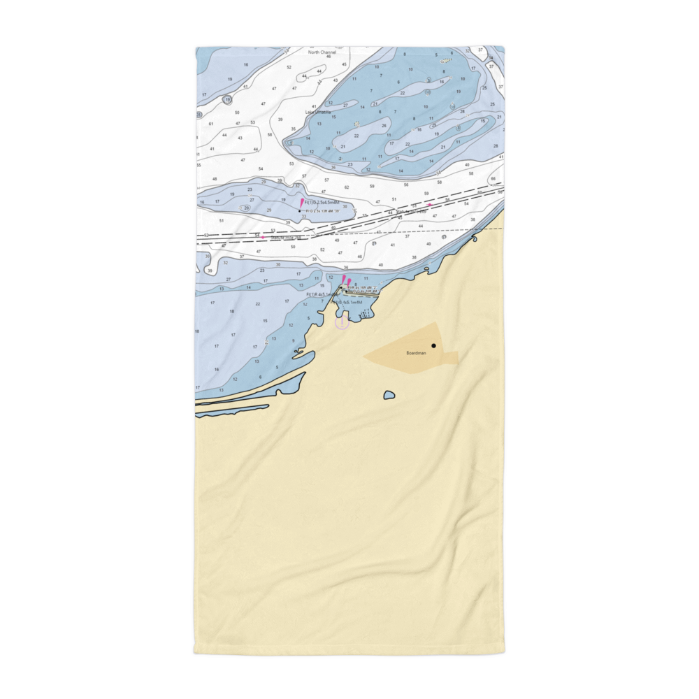 Boardman Marina & RV Park (Paterson, WA) NOAA Chart Towel - Washington ...