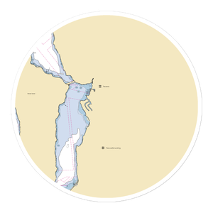 Newport Yacht Club (Mercer Island, WA) NOAA Chart Sticker