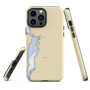 Newport Yacht Basin (Mercer Island, WA) NOAA Chart  Tough iPhone Case