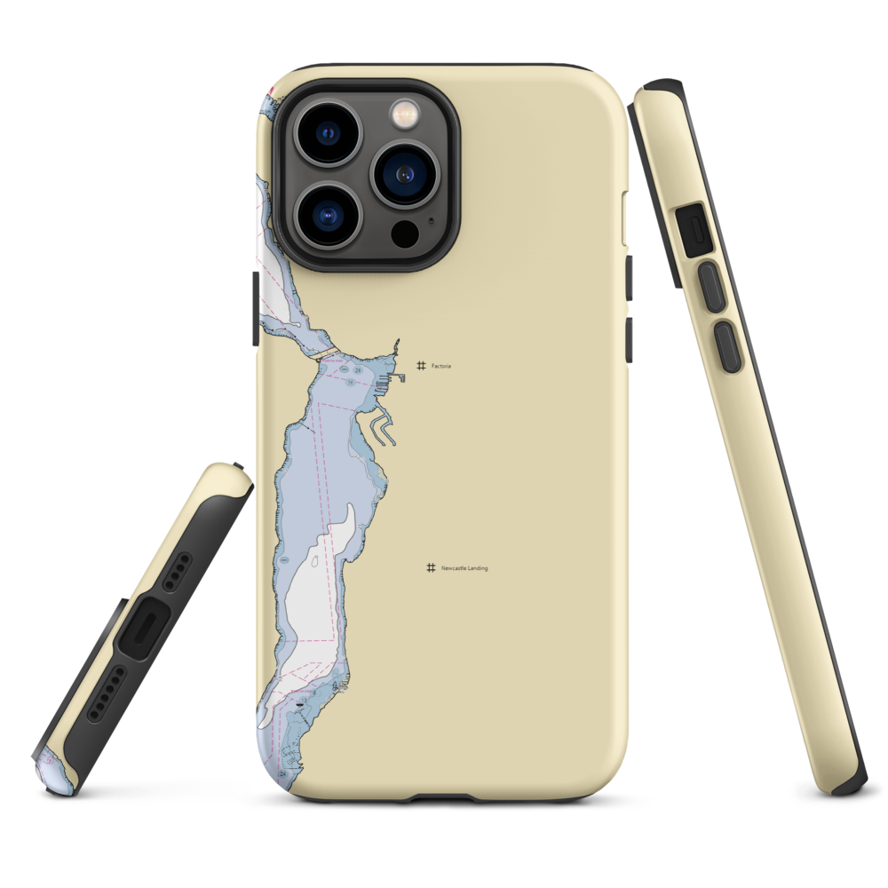 Seattle Boat (Mercer Island, WA) NOAA Chart  Tough iPhone Case iPhone 13 Pro Max model shown