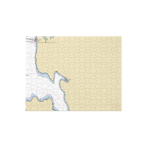 Meydenbauer Yacht Club (Bellevue, WA) NOAA Chart Jigsaw Puzzle