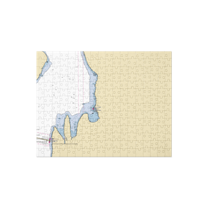 Yarrow Bay Marina (Kirkland, WA) NOAA Chart Jigsaw Puzzle