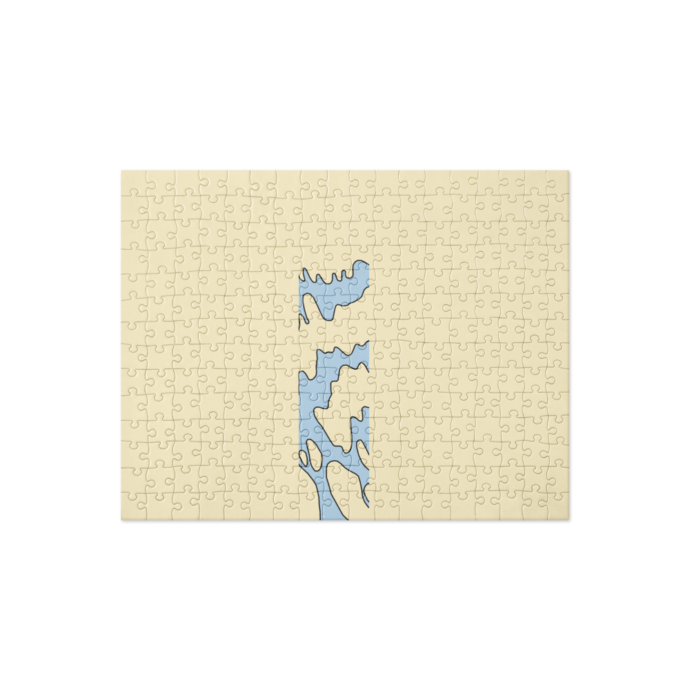 Carling Yacht Club (Puyallup, WA) NOAA Chart Jigsaw Puzzle 