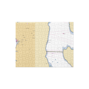 Leschi South Moorage (Medina, WA) NOAA Chart Jigsaw Puzzle