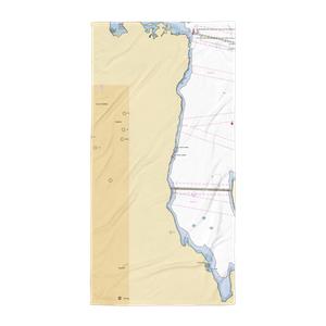 Leschi South Moorage (Medina, WA) NOAA Chart Towel