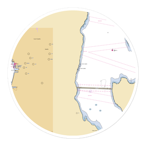 Leschi South Moorage (Medina, WA) NOAA Chart Sticker