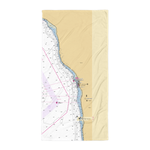 CSR Marine South (Tacoma, WA) NOAA Chart Towel