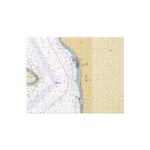 Three Tree Point Yacht Club (Tacoma, WA) NOAA Chart Jigsaw Puzzle