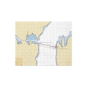 Madison Park Dock (Medina, WA) NOAA Chart Jigsaw Puzzle