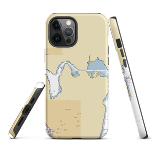 Jensen Motor Boat Co (Medina, WA) NOAA Chart  Tough iPhone Case