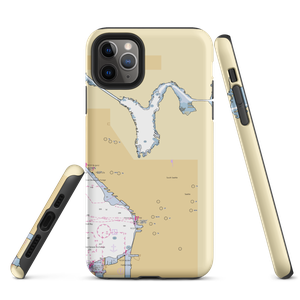 Yachtfish Marine (Medina, WA) NOAA Chart  Tough iPhone Case