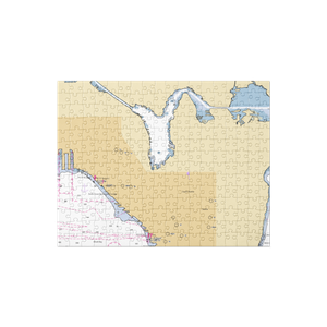 Fairview Marina (Medina, WA) NOAA Chart Jigsaw Puzzle