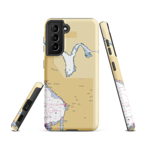 HC Henry Pier (Medina, WA) NOAA Chart Samsung Phone Case