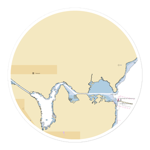 Timmerman Marine Service Inc (Medina, WA) NOAA Chart Sticker