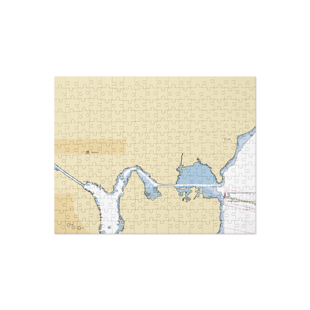 Wolfe Marine Sales, Inc. (Medina, WA) NOAA Chart Jigsaw Puzzle 