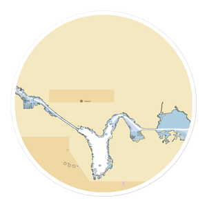 Tyee Yacht Club (Medina, WA) NOAA Chart Sticker