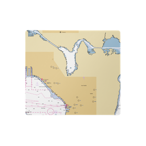 Westlake Marina (Medina, WA) NOAA Chart  Gaming Mouse Pad