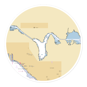 Emerald Landing (Medina, WA) NOAA Chart Sticker