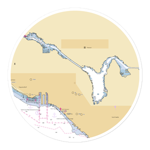 Lake Union Waterworks (Medina, WA) NOAA Chart Sticker