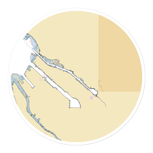 Hylebos Marina (Tacoma, WA) NOAA Chart Sticker