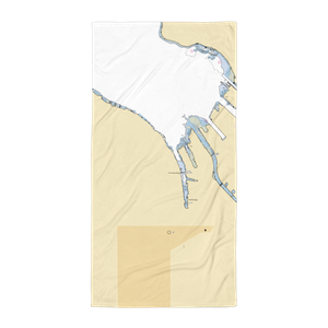 Foss Waterway Seaport (Tacoma, WA) NOAA Chart Towel