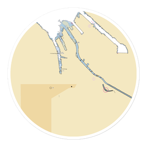 Johnny's Dock Marina (Tacoma, WA) NOAA Chart Sticker