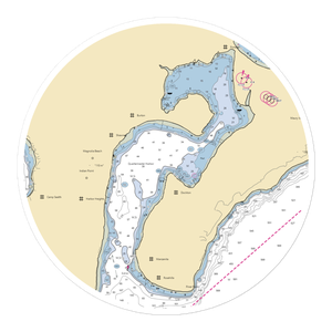 Dockton Park (Tacoma, WA) NOAA Chart Sticker