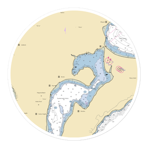 Quartermaster Marina (Tacoma, WA) NOAA Chart Sticker