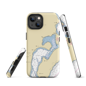 Quartermaster Yacht Club (Tacoma, WA) NOAA Chart  Tough iPhone Case