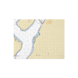 Narrows Marina (Tacoma, WA) NOAA Chart Jigsaw Puzzle