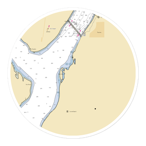 Narrows Marina (Tacoma, WA) NOAA Chart Sticker