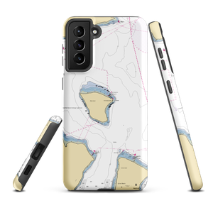 Blake Island (Southworth, WA) NOAA Chart Samsung Phone Case