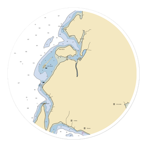 Island View Market (Gig Harbor, WA) NOAA Chart Sticker