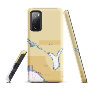 Canal Marina (Medina, WA) NOAA Chart Samsung Phone Case