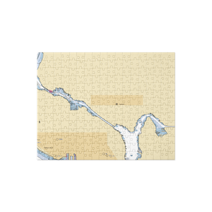 Canal Marina (Medina, WA) NOAA Chart Jigsaw Puzzle