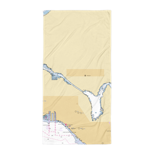 Canal Marina (Medina, WA) NOAA Chart Towel