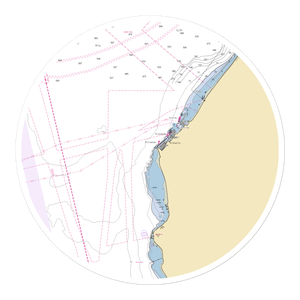 Edmonds Yacht Club (Edmonds, WA) NOAA Chart Sticker