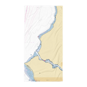 Corinthian Yacht Club of Seattle (Edmonds, WA) NOAA Chart Towel