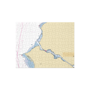 Shilshole Bay Yacht Club (Bainbridge Island, WA) NOAA Chart Jigsaw Puzzle