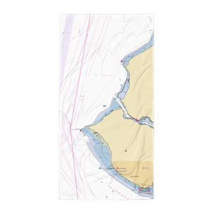 Seaview West Boatyard (Bainbridge Island, WA) NOAA Chart Towel