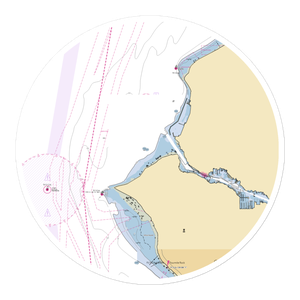 Seaview West Boatyard (Bainbridge Island, WA) NOAA Chart Sticker