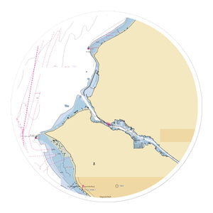 Pacific Fishermen (Edmonds, WA) NOAA Chart Sticker