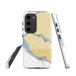 Lockhaven Marina (Bainbridge Island, WA) NOAA Chart Samsung Phone Case