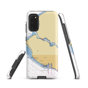 Lockhaven Marina (Bainbridge Island, WA) NOAA Chart Samsung Phone Case