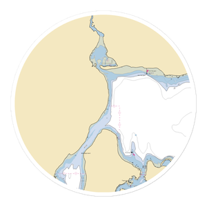 Suquamish Dock (Suquamish, WA) NOAA Chart Sticker