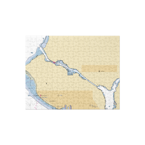 Seaview East Boatyard (Edmonds, WA) NOAA Chart Jigsaw Puzzle